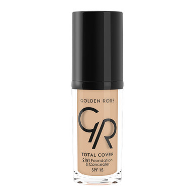 Golden Rose Total Cover 2 in 1 Foundation & Concealer - Image 3