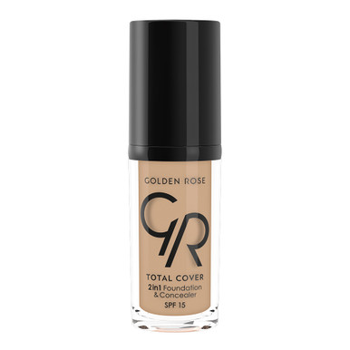 Golden Rose Total Cover 2 in 1 Foundation & Concealer - Image 4