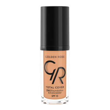 Golden Rose Total Cover 2 in 1 Foundation & Concealer - Image 2