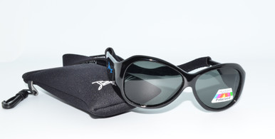 Junior Banz Sunglasses Black Retro Small