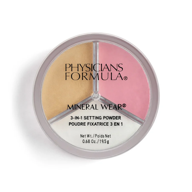 Physicians Formula Mineral Wear 3-in-1 Setting Powder - Set Bright Bake