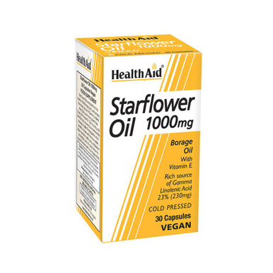 HealthAid Starflower Oil 1000mg 30 Capsules
