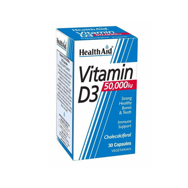 HealthAid Vitamin D3 50,000iu 30 Capsules