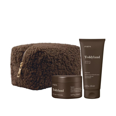 Pupa Teddyland Coconut milk & Cocoa Beans Shower Gel 200ml + Body Scrub 150ml