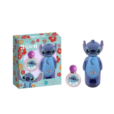 Disney Stitch Eau De Toilette 50ml & 2 in 1 Bubble Bath + Shampoo  300ml
