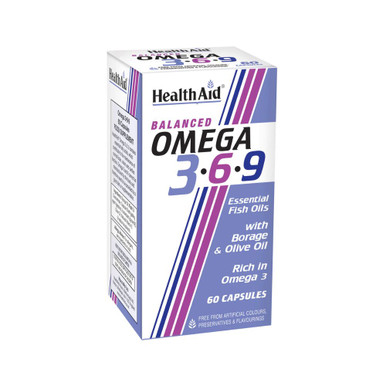 HealthAid Omega 3 - 6 - 9 60 Capsules