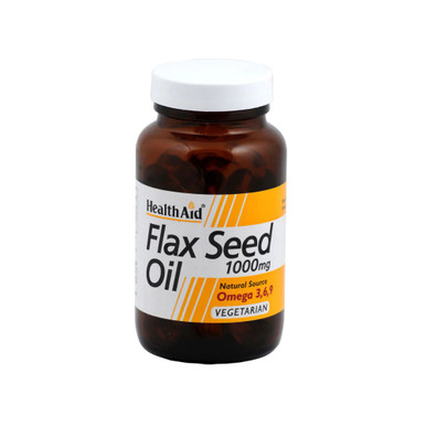 HealthAid Flax Seed Oil 1000mg 60 Capsules