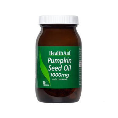 HealthAid Pumpkin Seed Oil 1000mg 60 Capsules