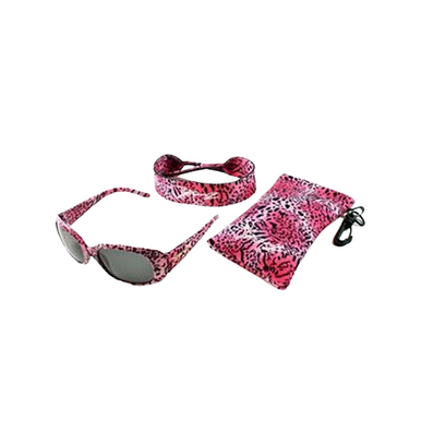 Junior Banz Pink Leopard Sunglasses