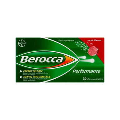 Bayer Berocca Performance Exotic Effervescent