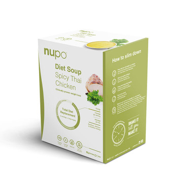 Nupo Diet Soup Spicy Thai Chicken 12 serv