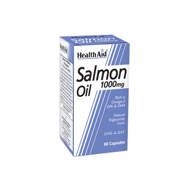 HealthAid Salmon Oil 1000mg 60 Capsules DISCONTINUED
