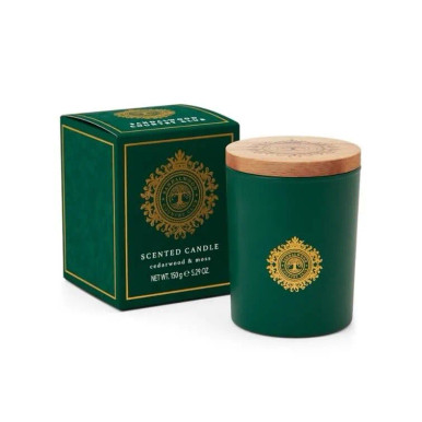 The Somerset Toiletry Co. Sandalwood Country Club Cedarwood and Moss Candle 150g - Image 2