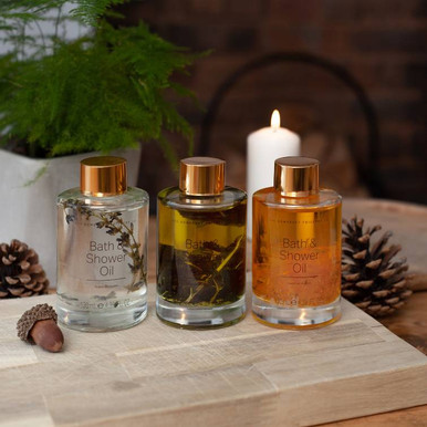 The Somerset Toiletry Co. Festive Bath & Shower Oil – Argan Blossom 130ml